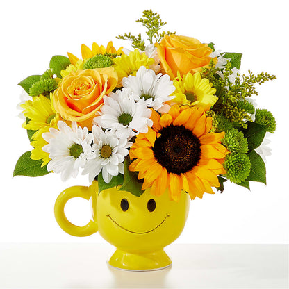 Bouquet Soyez heureux