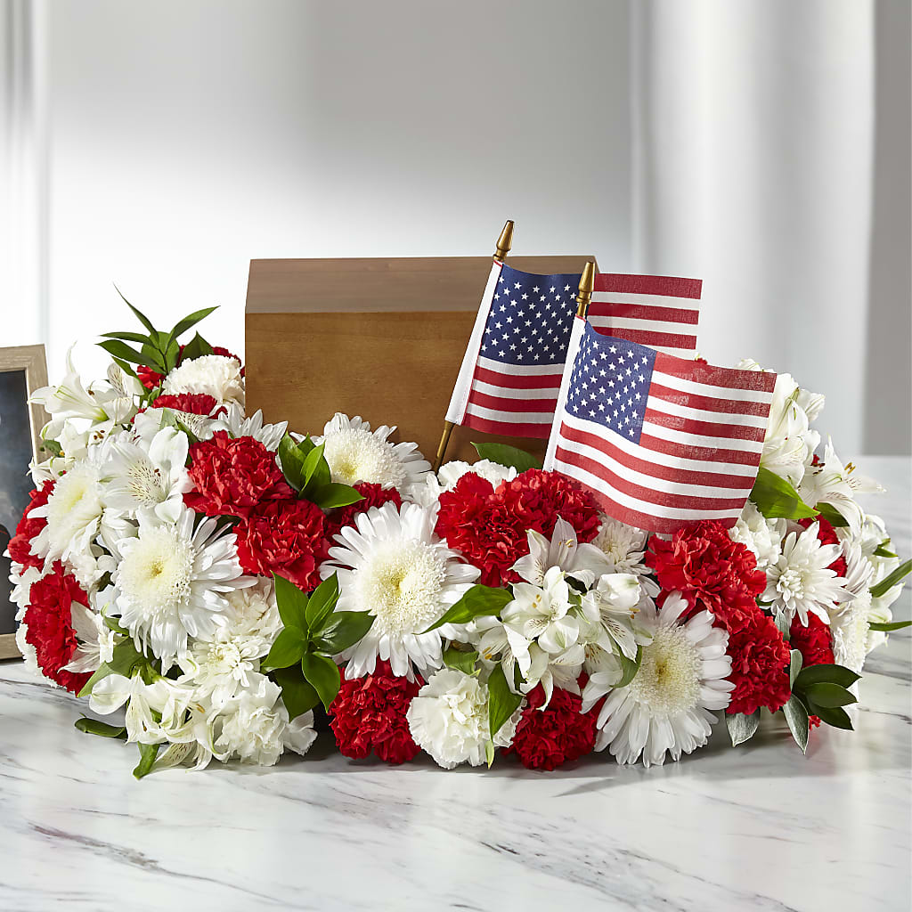 Ornement de crémation Esprit de patriotisme